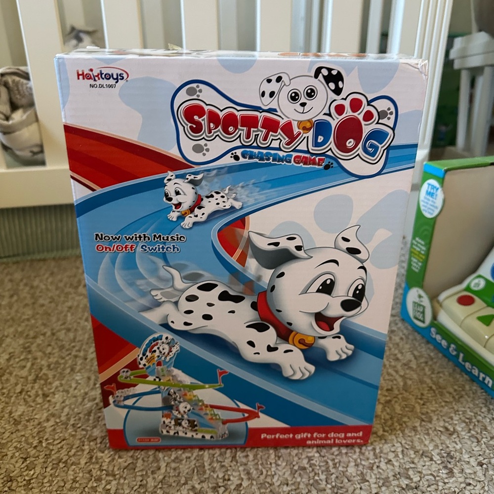 Spotty Dog Sliding Toy with Music